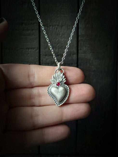 Colgante Sacred Heart Espinela