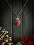 Rosarita Flame Heart Pendant