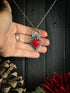 Rosarita Flame Heart Pendant