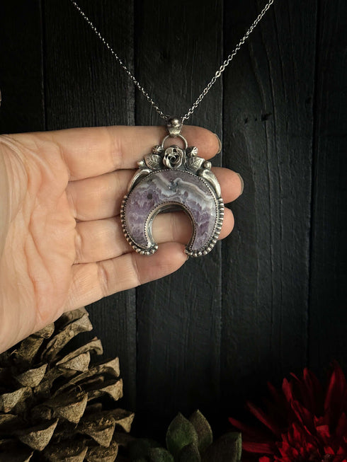 Colgante Luna Amatista