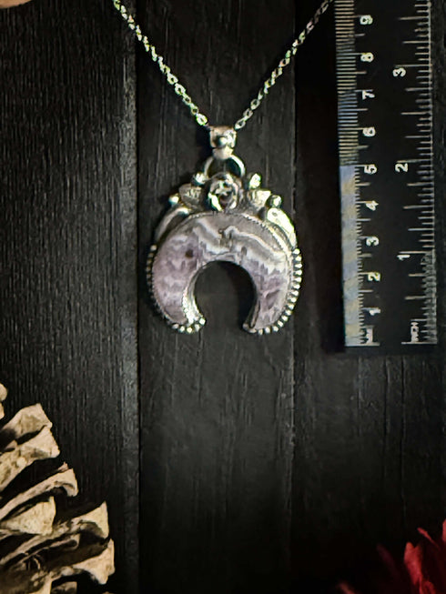 Colgante Luna Amatista