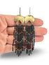 Brass Seed Earrings