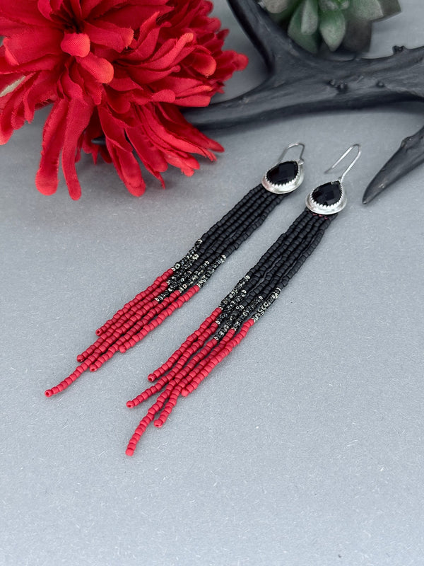 Pendientes Largos Seeds Onix