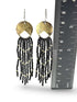 Brass Seed Earrings