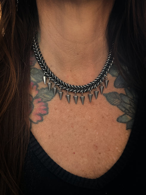 Gargantilla Tubular Pinchos