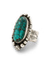 Anillo Plata Estrella Turquesa