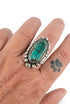 Anillo Plata Estrella Turquesa