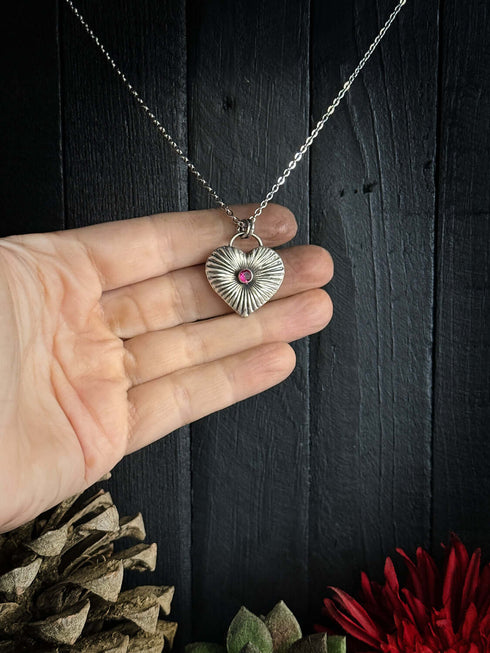 Colgante Concho Corazón y Espinela