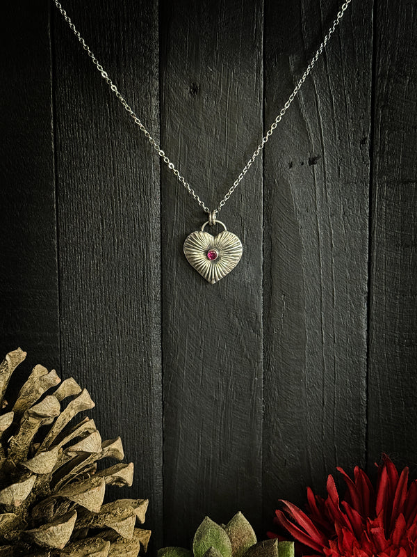 Colgante Concho Corazón y Espinela