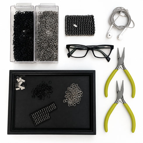 Kit completo · Brazalete de malla elástica