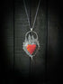 Colgante Corazón Rosarita con Llamas