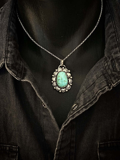 Colgante Concha Turquesa Origen