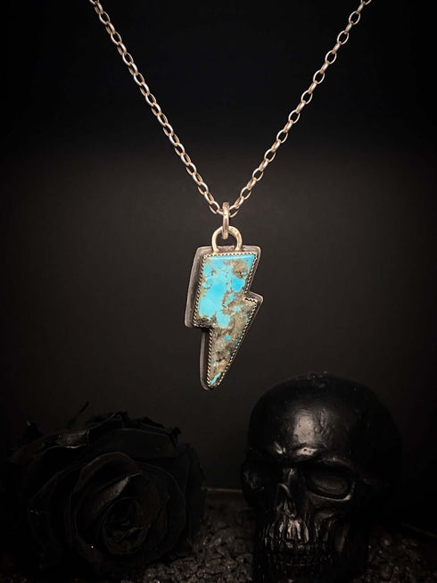 Colgante Rayo Turquesa Origen