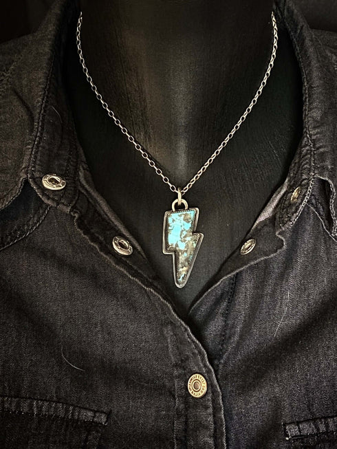 Colgante Rayo Turquesa Origen