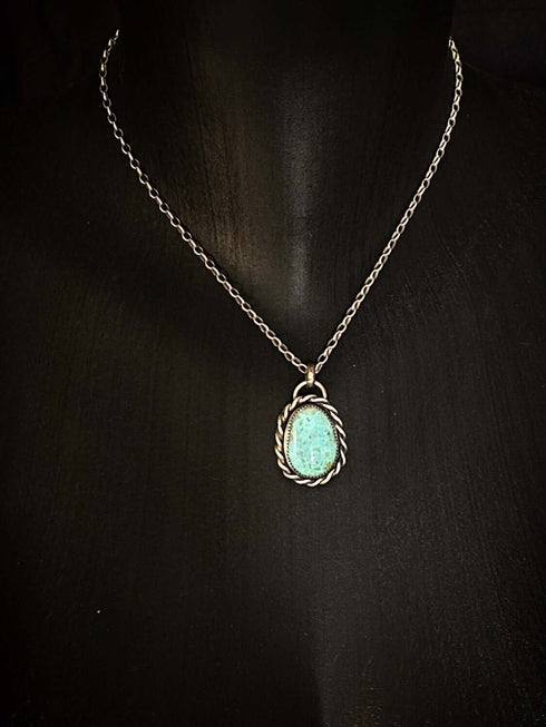 Colgante Twister Turquesa Origen