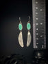 Pendientes Pluma Turquesa Origen