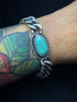 Pulsera Cuban Link Maxi Turquesa Origen
