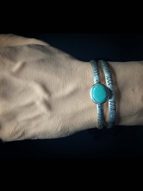 Brazalete Rigido Turquesa Origen