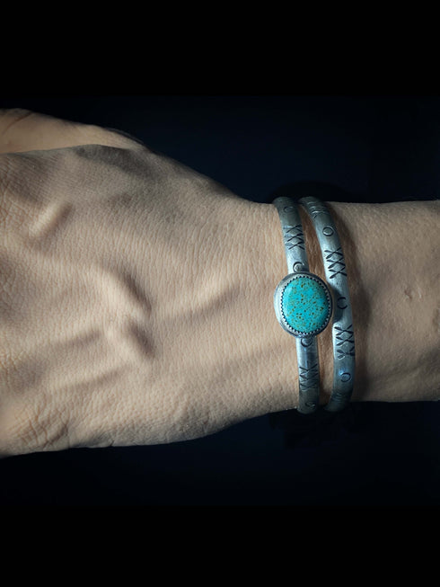 Brazalete Rigido Turquesa Origen