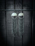 Pendientes Seeds Plata Redondos Tornillos