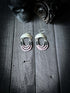 Pendientes Seeds Plata Tricolor - Anillarte