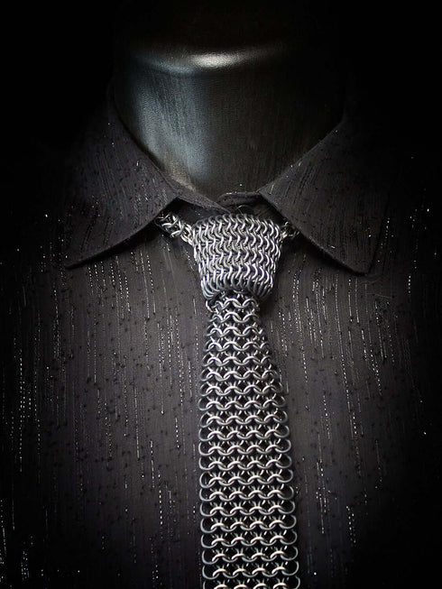 Corbata Malla Elastico