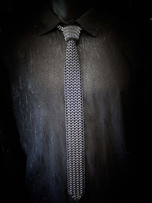 Corbata Malla Elastico