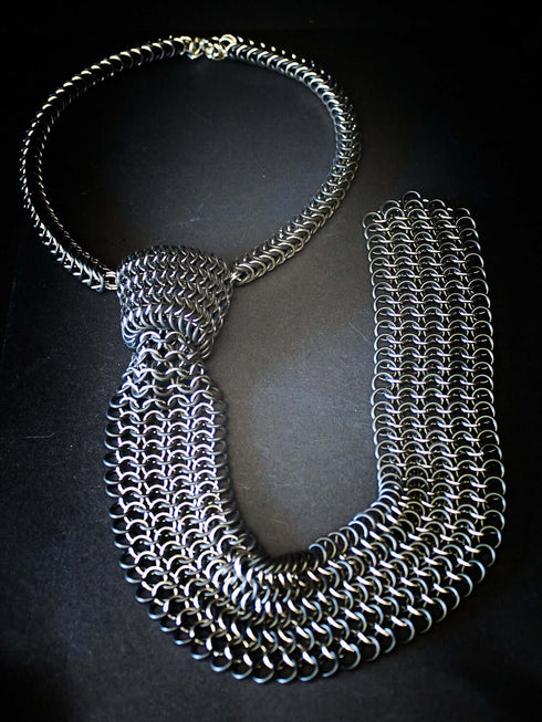 Corbata Malla Elastico