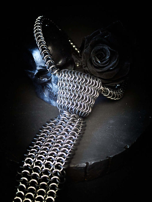 Corbata Malla Elastico