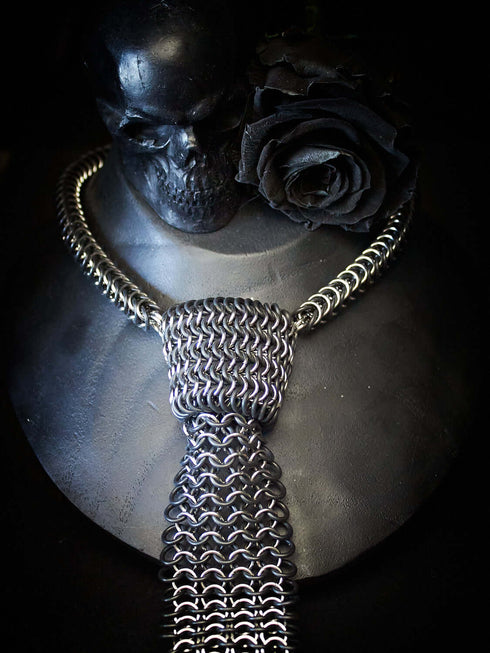 Corbata Malla Elastico