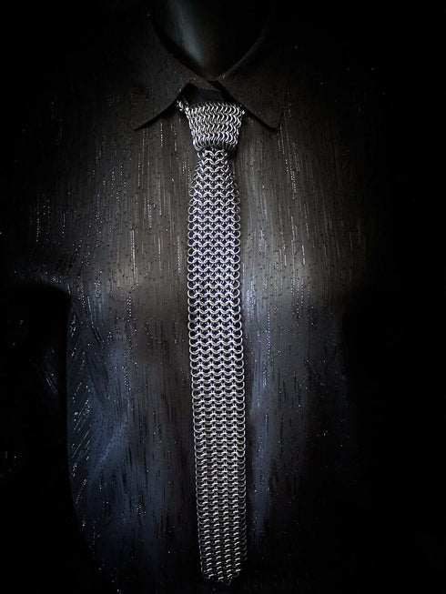 Corbata Malla Elastico