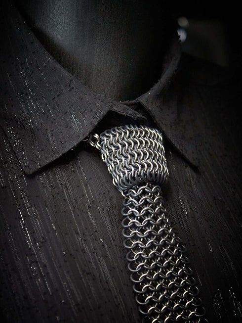 Corbata Malla Elastico