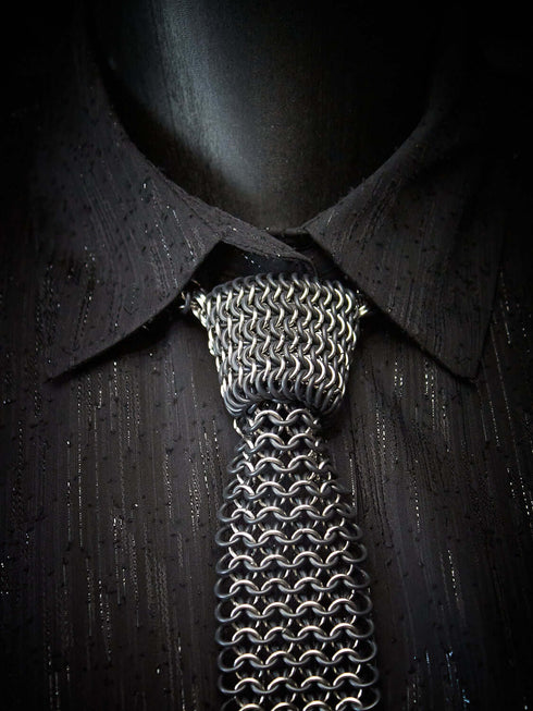 Corbata Malla Elastico