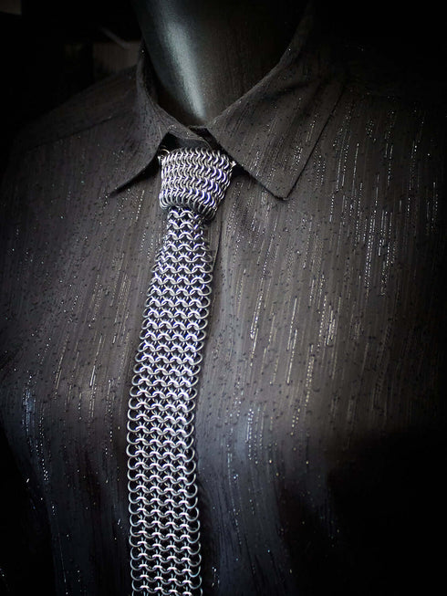 Corbata Malla Elastico